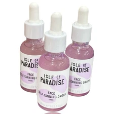 Isle of Paradise - Self-Tanning Drops - DARK - 1.01 fl oz - NEW