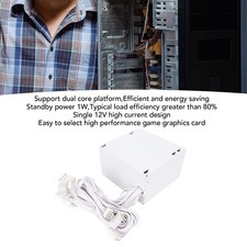 PC 500W Power Supply Intelligent Temperature Control Various Guard Desktop Case