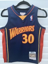 2009-10 Kids Authentic  Steph Curry Swingman Jersey