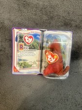 Rex The tyrannosaurus McDonalds TY Dinosaur Trio Teenie Beanie Baby 1994 In Box