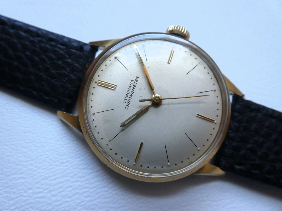 Wow! Elegant Vintage 'Max Bill' JUNGHANS Chronometer Men's dress watch 1958's! - Image 2 of 4