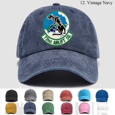 Customized Personalization Embroidered Hat 731st Airlift Squadron, Trucker Hat