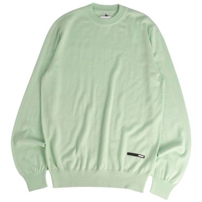 OAMC knitted sweater long sleeve plain wool top men's L light green Used MOLO-0