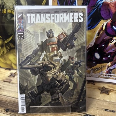 TRANSFORMERS #17 Homare 1:50 VARIANT Johnson Corona Image 2025 1st print