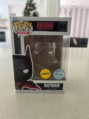Funko Pop! DC Batman Beyond Batman CHASE #458 Special Edition with POP Protector