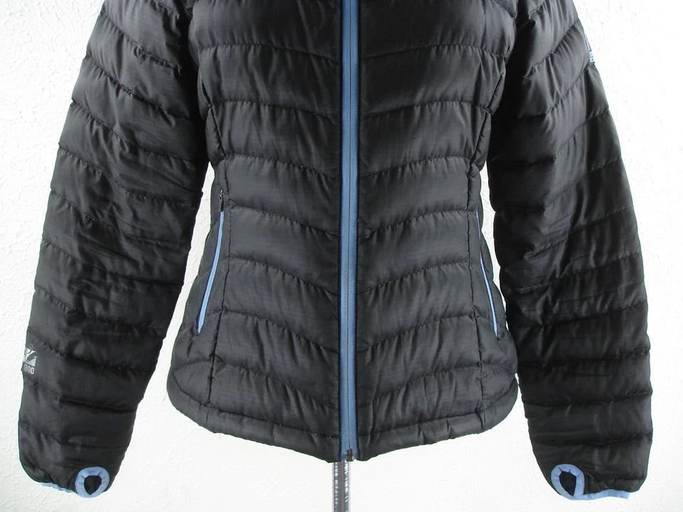 Chaqueta para mujer M Sierra Designs Gnar Lite negra 800 plumón de ganso relleno acolchado $229 Foto 4 de 4