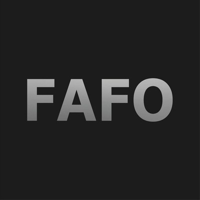 FAFO Vinyl Sticker Decal F Around Find Out