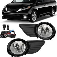 Fog Lights Fits Honda Accord Sedan 2011-2012 Ex Ex-l Hfp Lx Se Front Bumper Fog