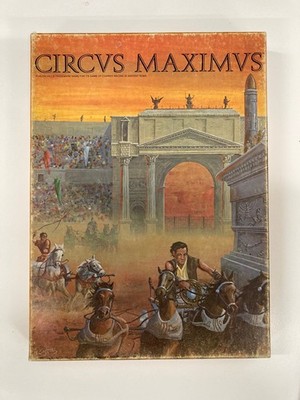 Circus Maximus (circvs maximvs) Avalon hill vintage board game complete (read)