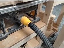 Dewalt DWE7485 Table Saw Dust Collection Adapter – Unbreakable - NEW