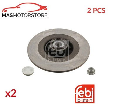 BREMSSCHEIBEN SATZ PAAR FEBI BILSTEIN 28155 2PCS P FÜR RENAULT SCÉNIC II