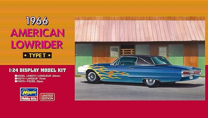 Hasegawa 1/24 1966 American Lowrider Type T Plastic Model 20