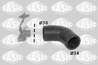 Sasic Ladeluftschlauch 3334040 FüR Renault Twingo Modus Clio 3 BR0 CR0 Thalia 1