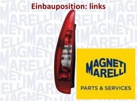 Magneti Marelli 714027950712 Heckleuchte Links RüCklicht Hecklicht