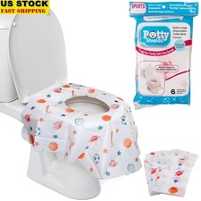 Extra Large Potty Shields Waterproof Toilet Seat Covers Travel Protection New