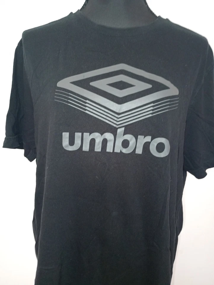 tee-shirt umbro noir t l - Photo 2/2