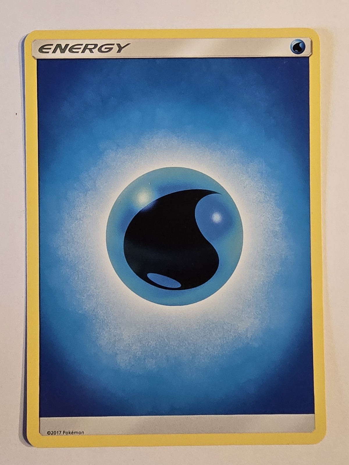 Pokémon Basic Water Energy SM01: Sun & Moon Regular