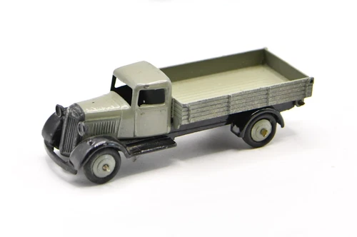 Vintage Dinky Toys Tipping Tipper Wagon 25E Grey + Black Model