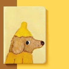 Funny Abstract Dog Case for iPad Air 11" 2025 - Artistic Folio Multiangle Stand