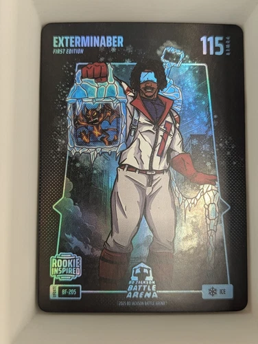 Bo Jackson Battle Arena Update ICE BATTLE FOIL `EXTERMINABER` -MALIK NABERS