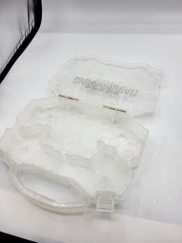 Bakugan Gundalian Invaders Carry Case Carrying Storage Haos Clear Snap Together  - Picture 4 of 4
