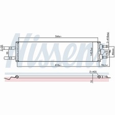 Radiator For Volvo XC40 536 T5 Plug-in Hybrid Nissens 32222121