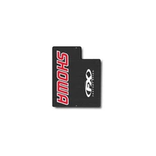 Factory Effex Upper Fork Graphics - Showa - Carbon Fiber/Red 02-7010