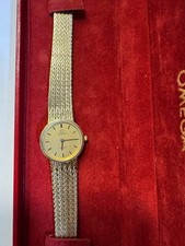 Watch Omega De Ville Vintage Gold Tone – Original Box – Classic Swiss Dress