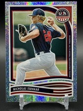 2024 USA Baseball Stars & Stripes NICHOLAS TERHAAR Shimmer #132