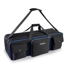 Tripod Carrying Case Bag, Light Stand Bag with 2 Protective Padding, 30.5" La...