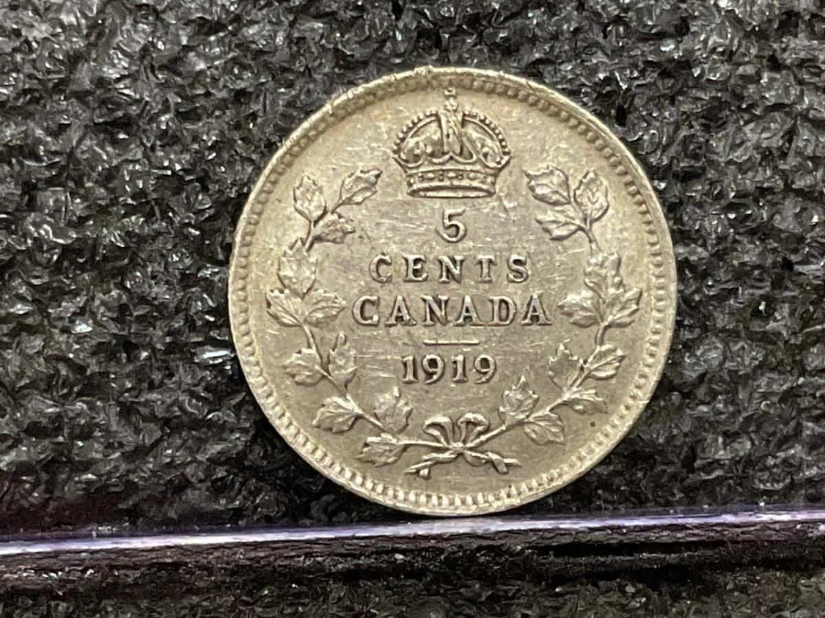 1919 Year Canadian Five Cents 1858-1921 for sale | eBay