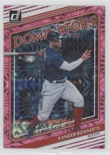 2022 Panini Donruss Dominators Pink Fireworks Xander Bogaerts #D-5 uk2