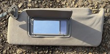 2007-2012 Acura RDX Driver Side Illuminated Sun Visor Factory OEM Light Gray