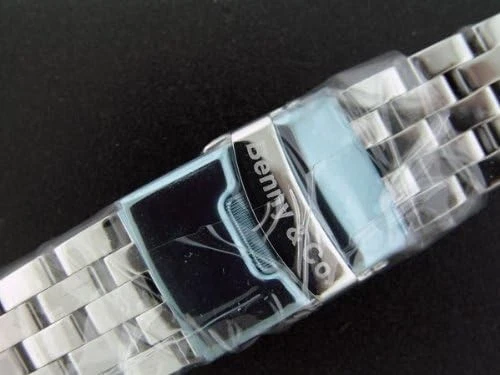 New Benny & Co Men's white 20 mm stainless steel band - Image 4 of 4