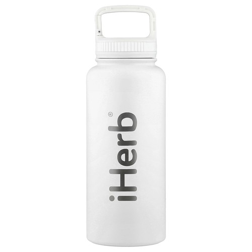 iHerb® Bohtal Insulated Sports Bottle, White, 32 oz (960 ml)