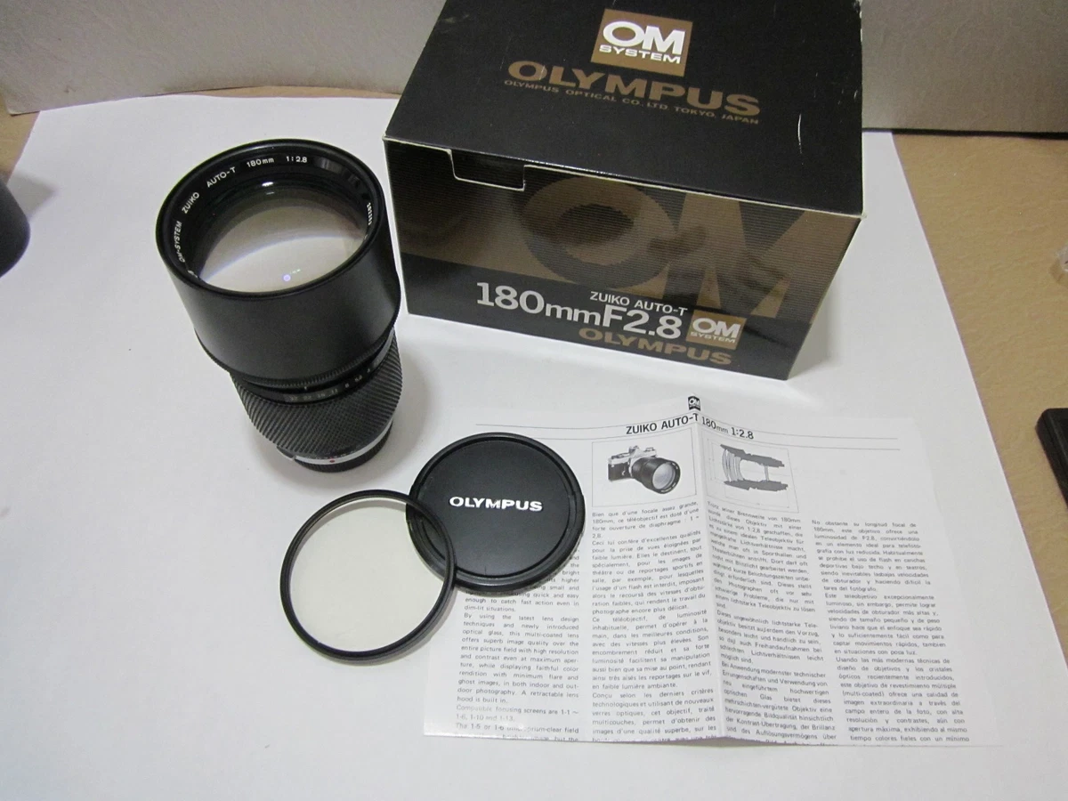 F/2.8 Camera Lenses for Olympus 180mm Focal for sale | eBay