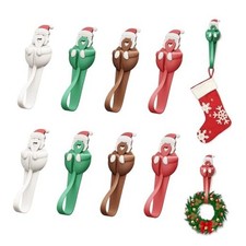 8pcs Christmas Garland Hanger for Mantle Garland Wreath Stocking Holder