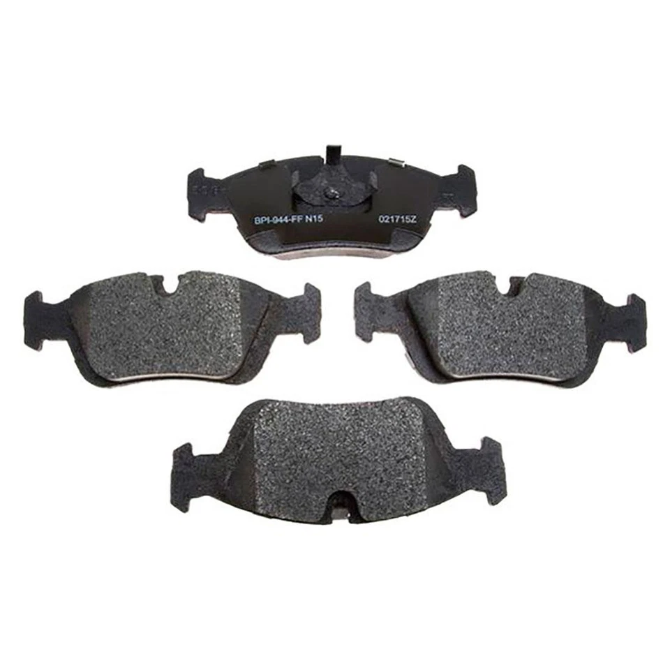 Rotores de freno delanteros traseros y pastillas de freno metálicas para BMW 328i 1996-1997 - Raybestos Foto 3 de 4