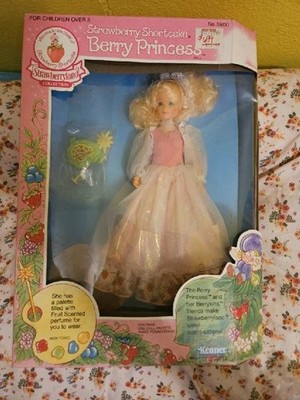 Strawberry Shortcake Berrykin Berry Princess Doll 1985 RARE factory sealed box