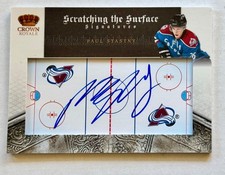 2010-11 Crown Royale Scratching the Surface Signatures #77 Paul Stastny 80/100
