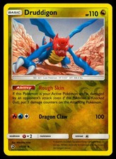 Druddigon 45/70 Reverse Holo Uncommon Dragon Majesty Pokemon LP