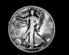 1918 P # 5 WALKING LIBERTY HALF DOLLAR