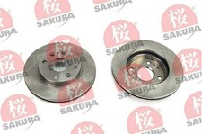 2x SAKURA Disque de frein Avant pour KIA RIO Break (DC) RIO A trois volumes (DC)