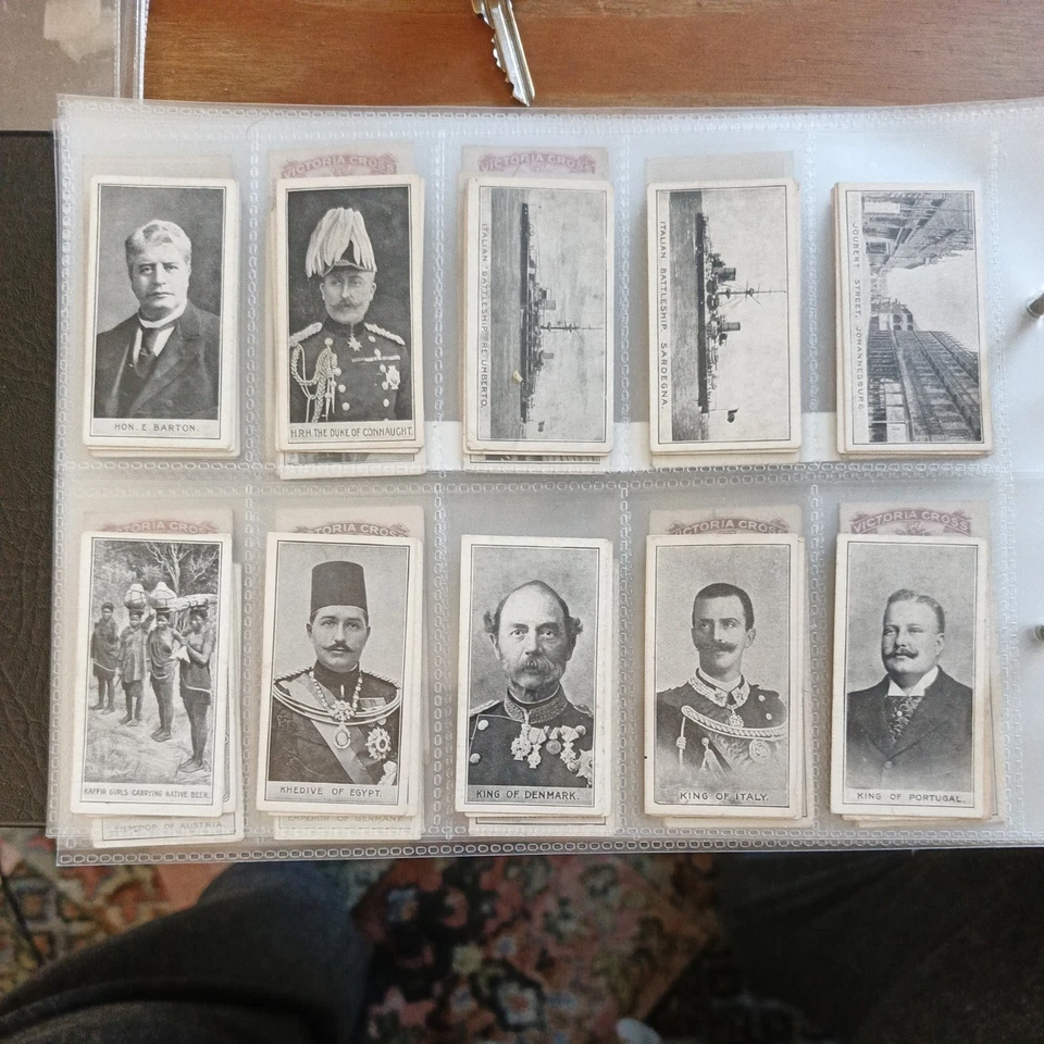 WILLS (O'SEAS) - ROYALTY, NOTABILITIES & EVENTS 1900-2 FULL SET 100 CARDS - Image 4 of 4