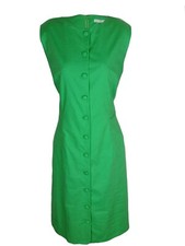 Preston & York  Women's  Linen Blend Sleeveless Dresses-Pear -16