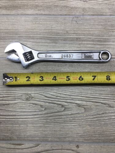 8” Inch Wrench Popular Mechanics PM 26637 200 MM Chrome Vanadium
