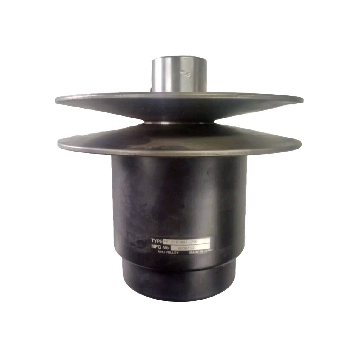Miki Pulley PE-216-MAT-25K Variable Speed Belt Drive Clutch Miki Pulley PE-216-MAT-25K Variable Speed Belt Drive Clutch