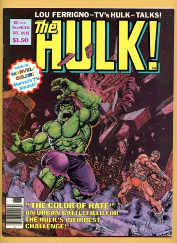 THE HULK MAGAZINE #12 NM- 9.2 (Early Moon Knight app.)