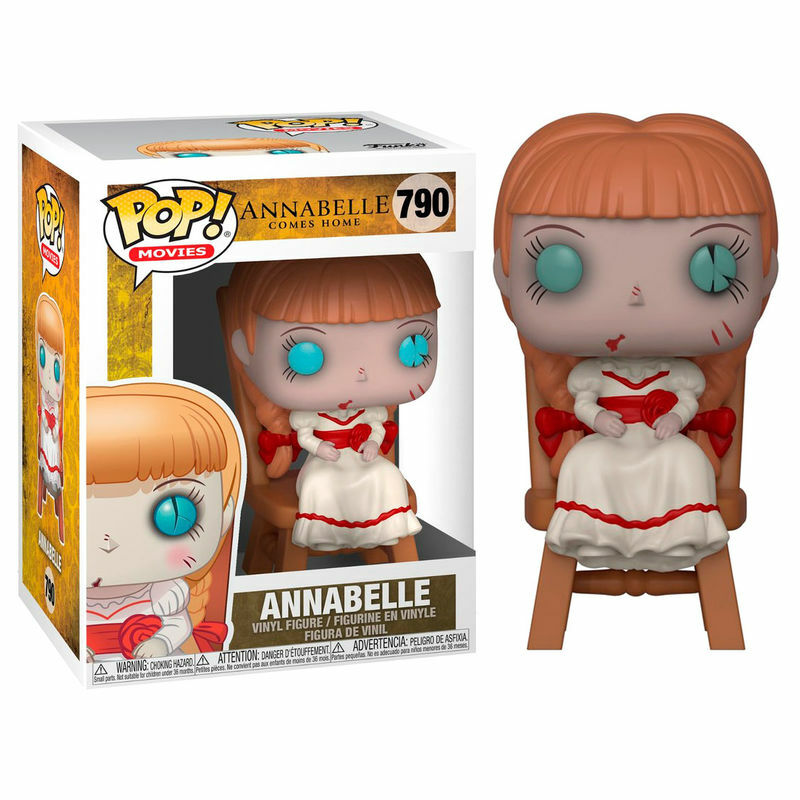 Figurine Funko POP Annabelle version assise miniature horreur détaillée