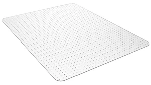 LUMDERIO Tapis de chaise pour bureau d'ordinateur, plat sans bureau de curling tapis